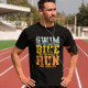 Triathlon - swim, bike, run - tricou pentru bărbați cu imprimeu
