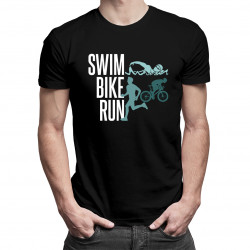 Triathlon - swim, bike, run v2 - tricou pentru bărbați cu imprimeu