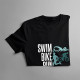 Triathlon - swim, bike, run v2 - tricou pentru bărbați cu imprimeu