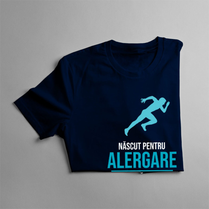 Născut pentru alergare - T-shirt pentru bărbați cu imprimeu