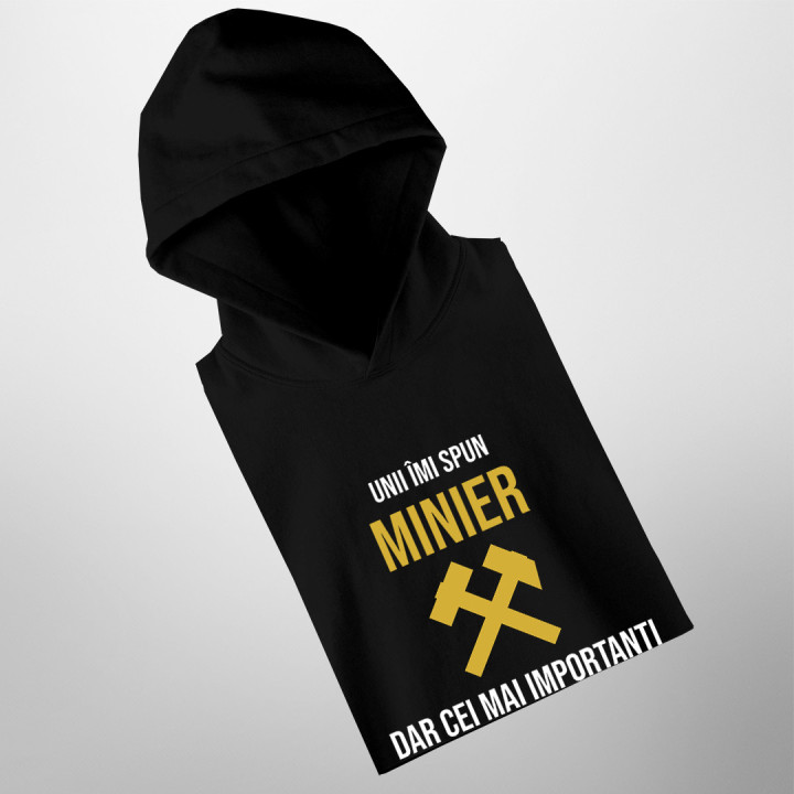Unii îmi spun minier, dar cei mai importanţi îmi spun tată - bluză bărbătească cu imprimeu