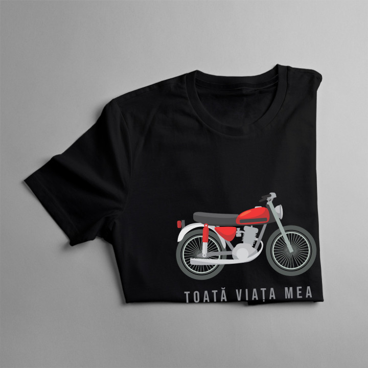 Toată viața mea la viteză maximă - tricou pentru bărbați cu imprimeu