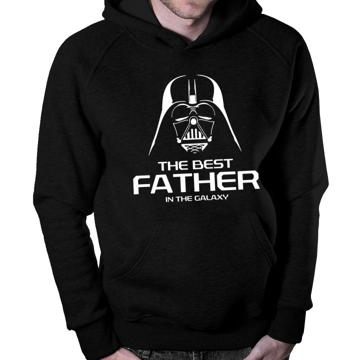The best father in the galaxy  - bluză bărbătească cu imprimeu