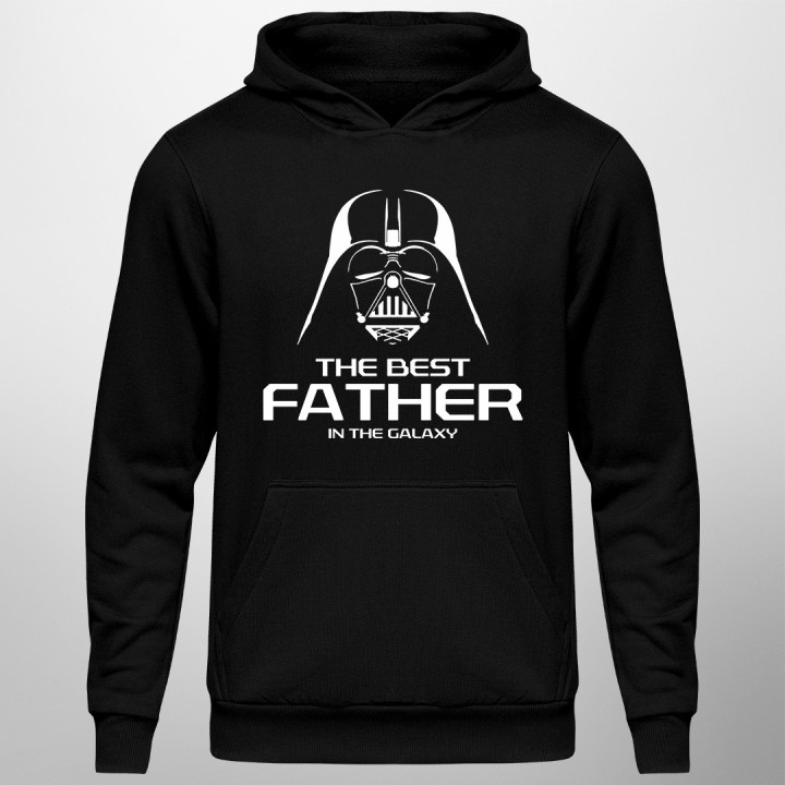 The best father in the galaxy  - bluză bărbătească cu imprimeu