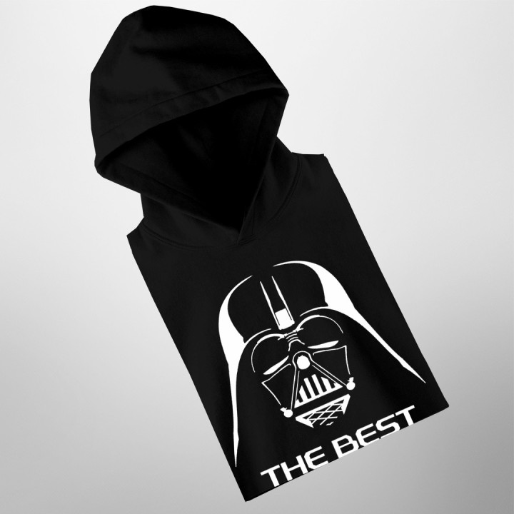 The best father in the galaxy  - bluză bărbătească cu imprimeu