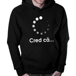 Cred că   - bluză bărbătească cu imprimeu