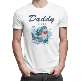 Daddy Shark -  tricou pentru bărbați cu imprimeu