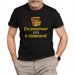 Un pensionar este o comoară - tricou pentru bărbați cu imprimeu