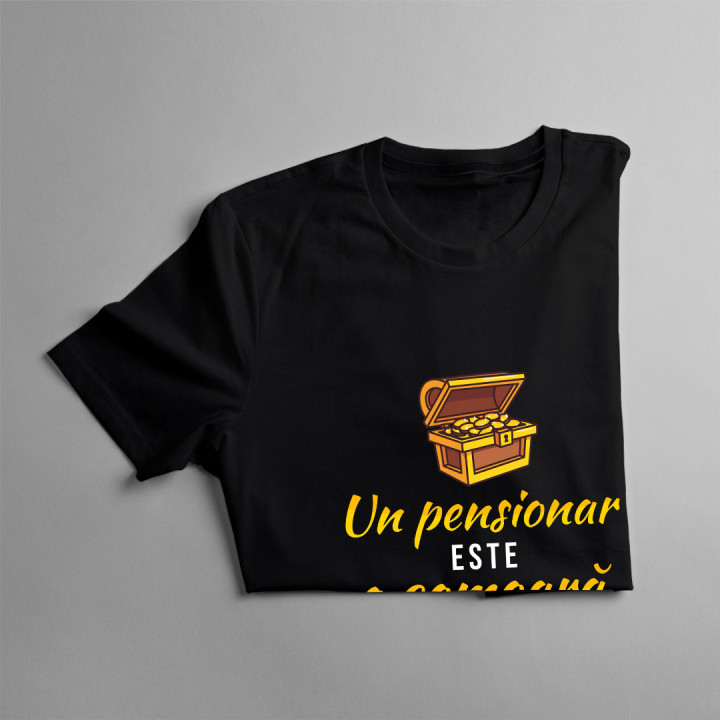 Un pensionar este o comoară - tricou pentru bărbați cu imprimeu