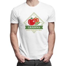 Grădina este pasiunea mea -  tricou pentru bărbați cu imprimeu