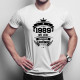 1989 Nașterea unei legende 35 ani! - tricou pentru bărbați cu imprimeu
