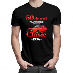50 de ani Toate piesele originale Clasic din 1974 - tricou pentru bărbați cu imprimeu