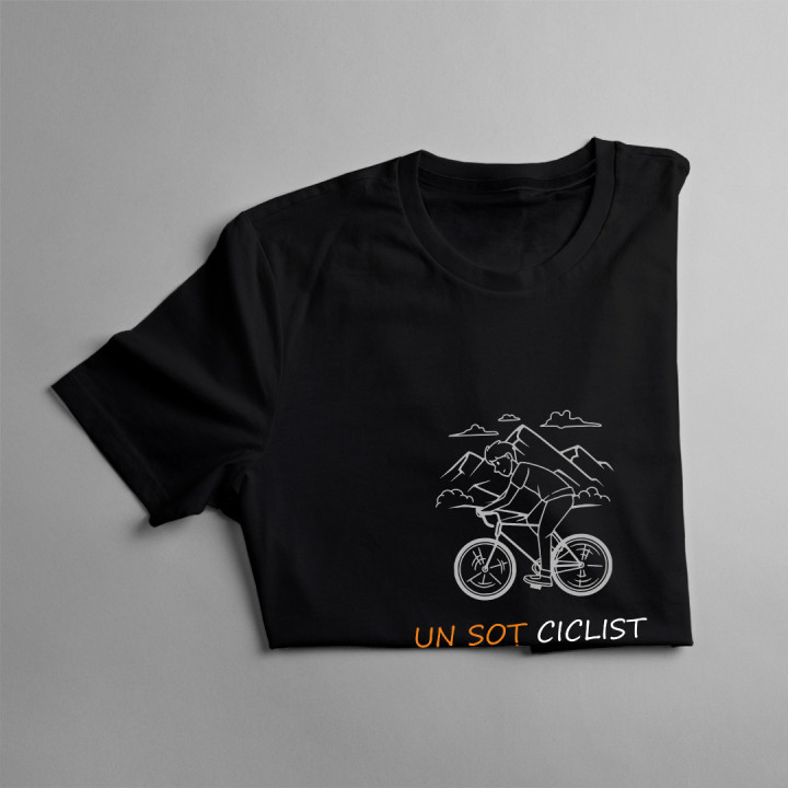 Un soț ciclist este ca un soț normal, doar că mai cool - tricou pentru bărbați cu imprimeu