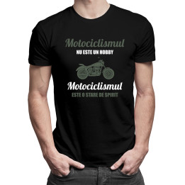 Motociclismul nu este un hobby - tricou pentru bărbați cu imprimeu