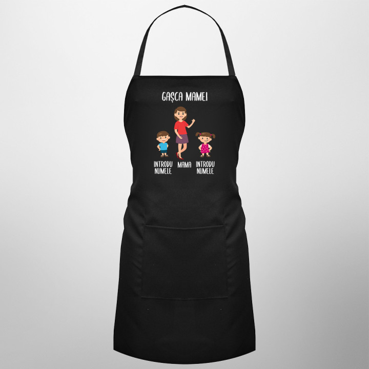 Gașca mamei - şorţ - produs personalizat