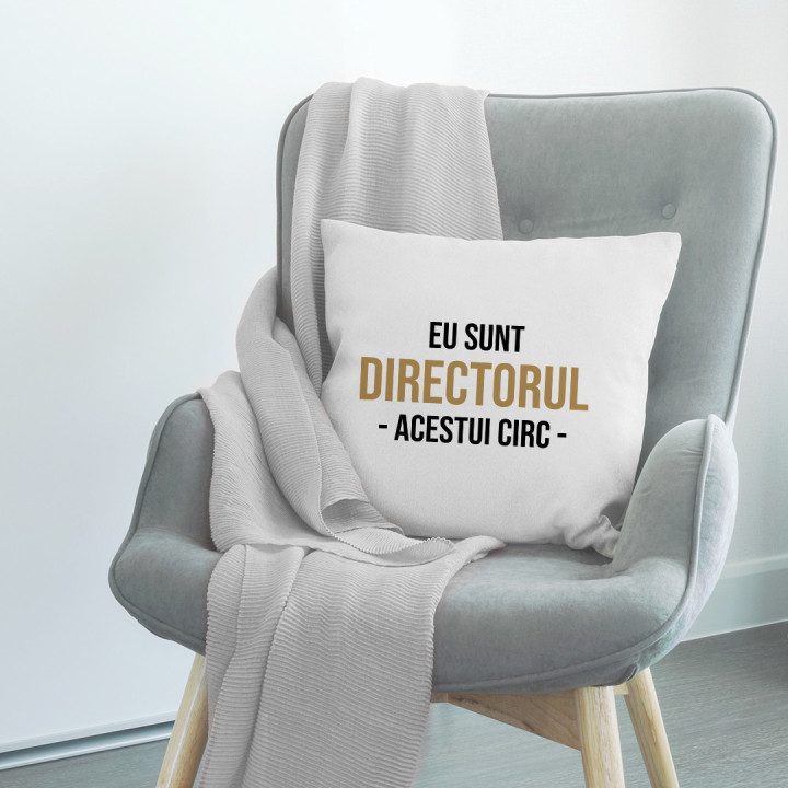 Eu sunt Directorul acestui circ - pernă