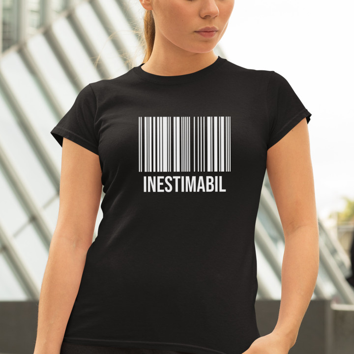 Inestimabil - tricou pentru femei cu imprimeu