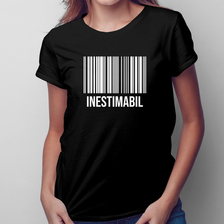 Inestimabil - tricou pentru femei cu imprimeu