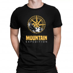 Mountain expedition - tricou pentru bărbați cu imprimeu