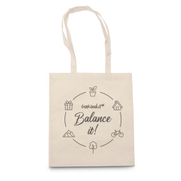 Balance it! - Geantă cu imprimeu