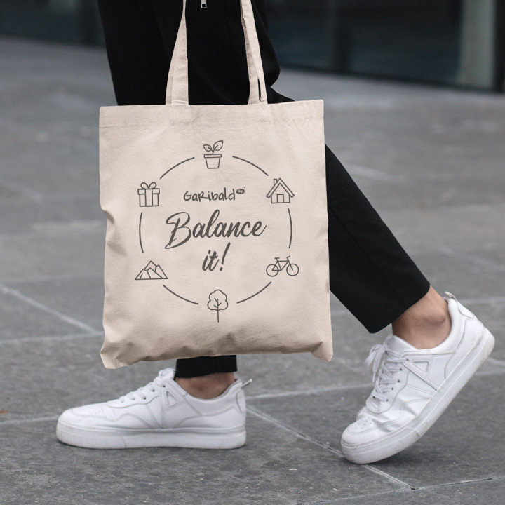 Balance it! - Geantă cu imprimeu