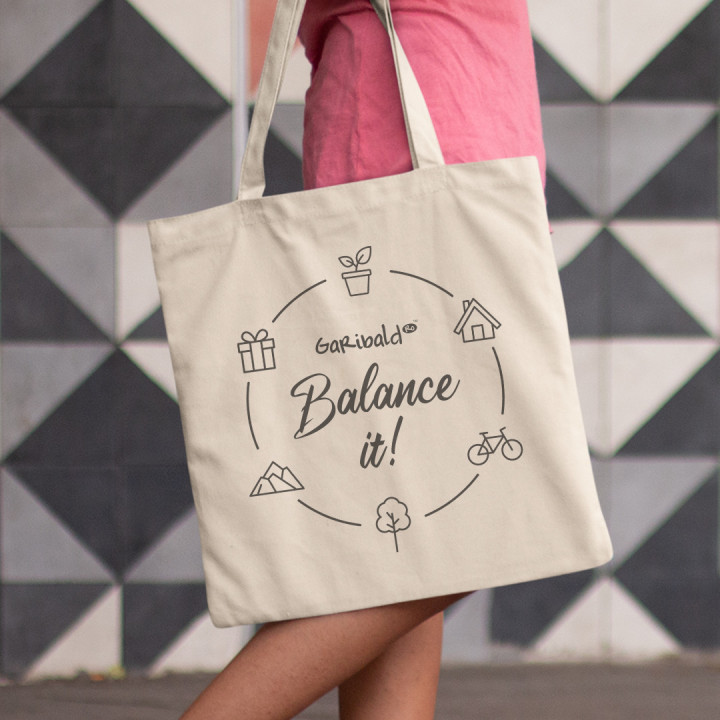 Balance it! - Geantă cu imprimeu