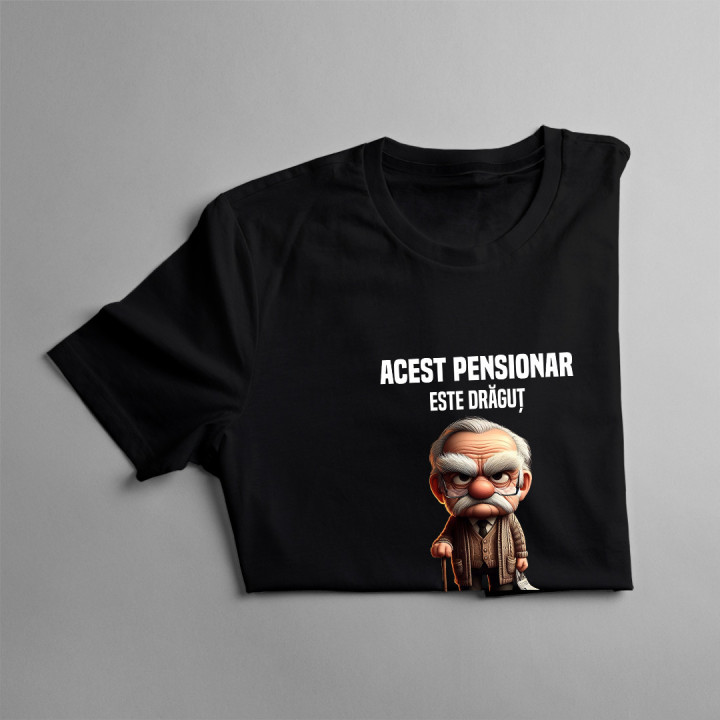 Acest pensionar este drăguț - tricou pentru bărbați cu imprimeu