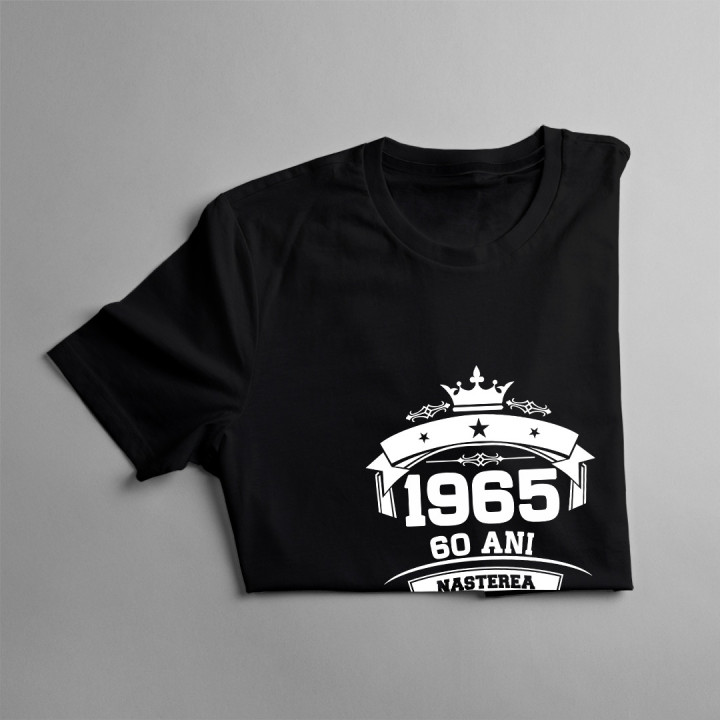 1965 Nașterea unei legende 60 ani! - tricou pentru bărbați cu imprimeu