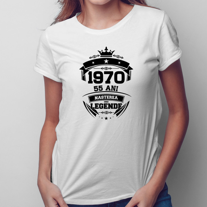 1970 Nașterea unei legende 55 ani! - tricou pentru femei cu imprimeu