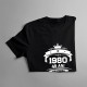 1980 Nașterea unei legende 45 ani! - tricou pentru bărbați cu imprimeu