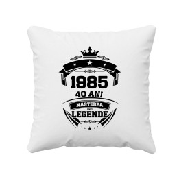 1985 Nașterea unei legende 40 ani! - pernă