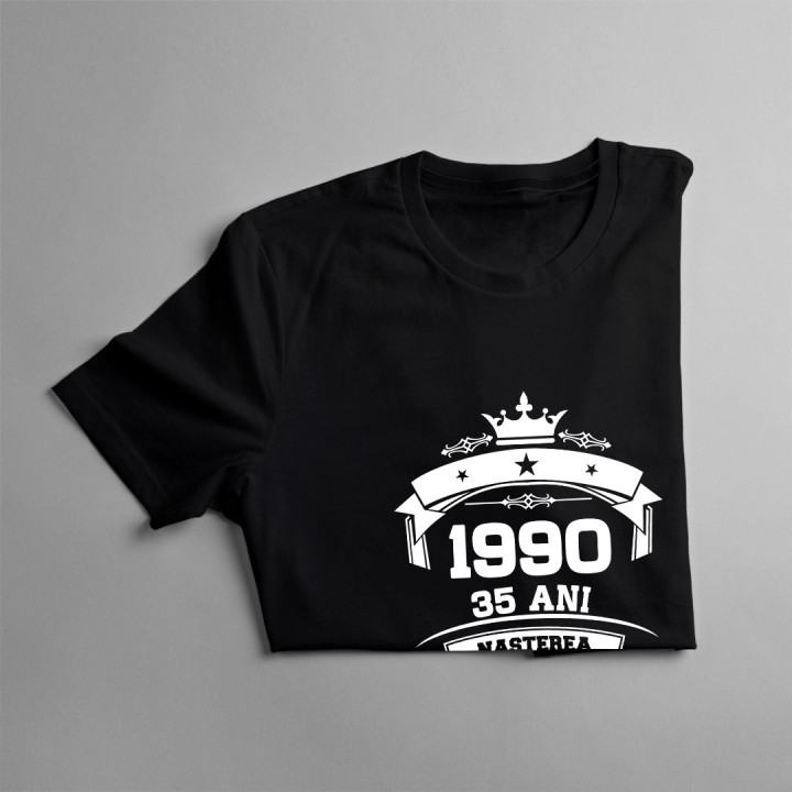 1990 Nașterea unei legende 35 ani! - tricou pentru bărbați cu imprimeu