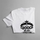 2000 Nașterea unei legende 25 ani! - tricou pentru femei cu imprimeu