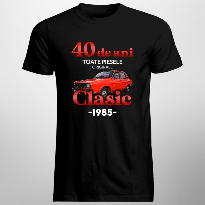 40 de ani Toate piesele originale Clasic din 1985 - tricou pentru bărbați cu imprimeu