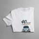 40 de ani - Clasic din 1985 - tricou pentru femei cu imprimeu