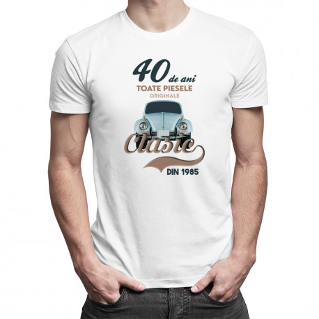 40 de ani - Clasic din 1985 - tricou pentru bărbați cu imprimeu