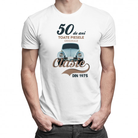 50 de ani - Clasic din 1975 - tricou pentru bărbați cu imprimeu