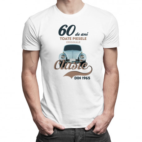 60 de ani - Clasic din 1965 - tricou pentru bărbați cu imprimeu