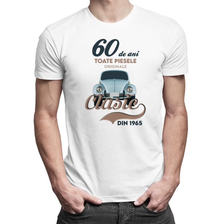 60 de ani - Clasic din 1965 - tricou pentru bărbați cu imprimeu