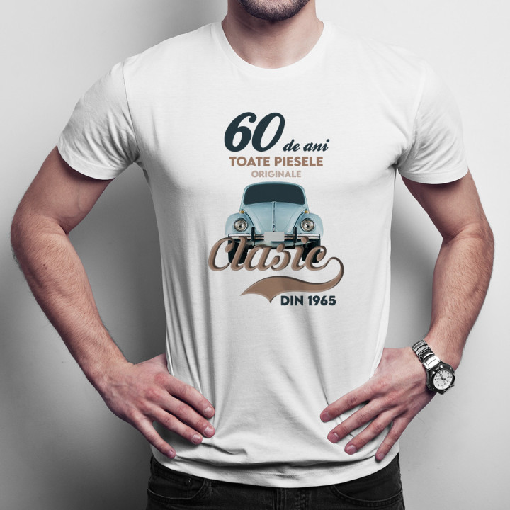 60 de ani - Clasic din 1965 - tricou pentru bărbați cu imprimeu