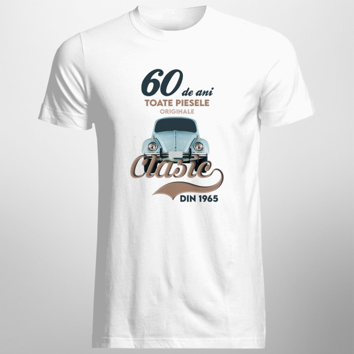 60 de ani - Clasic din 1965 - tricou pentru bărbați cu imprimeu