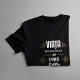 Viața începe după 1985 ediție limitată - tricou pentru femei cu imprimeu