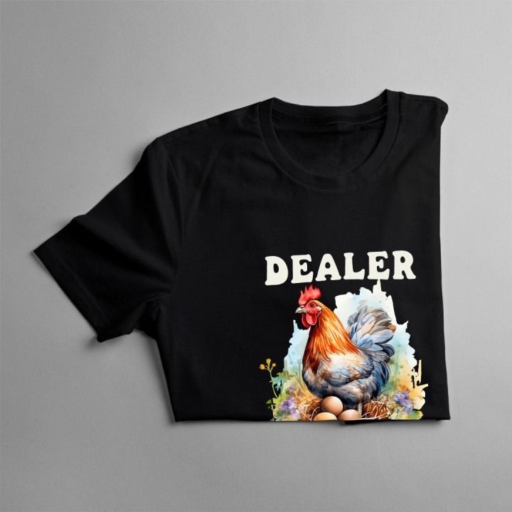 Dealer local de ouă - tricou pentru bărbați cu imprimeu