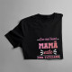 Cea mai bună mamă este cea titulară - tricou pentru femei cu imprimeu