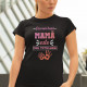 Cea mai bună mamă este cea titulară - tricou pentru femei cu imprimeu
