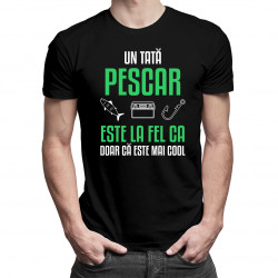 Un tată pescar - tricou pentru bărbați cu imprimeu