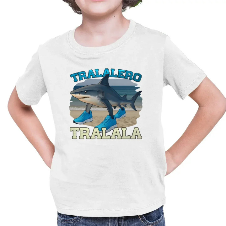 Tralalero Tralala - Italian Brainrot - tricou pentru copii