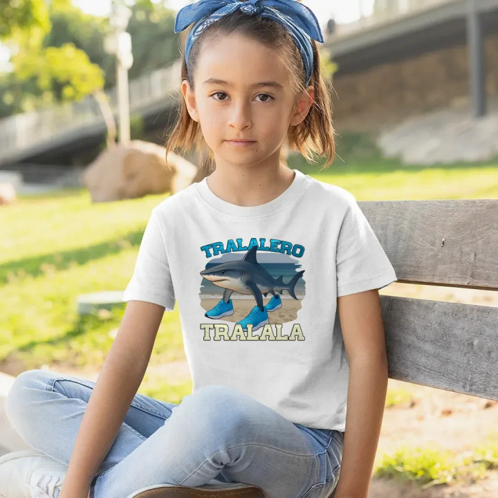 Tralalero Tralala - Italian Brainrot - tricou pentru copii