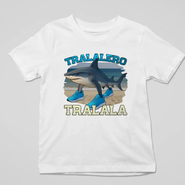 Tralalero Tralala - Italian Brainrot - tricou pentru copii
