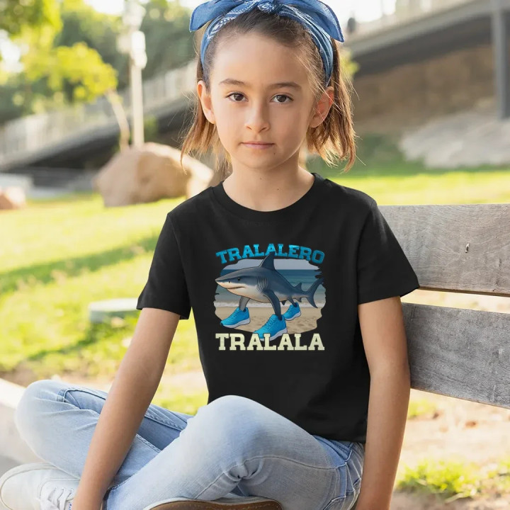 Tralalero Tralala - Italian Brainrot - tricou pentru copii